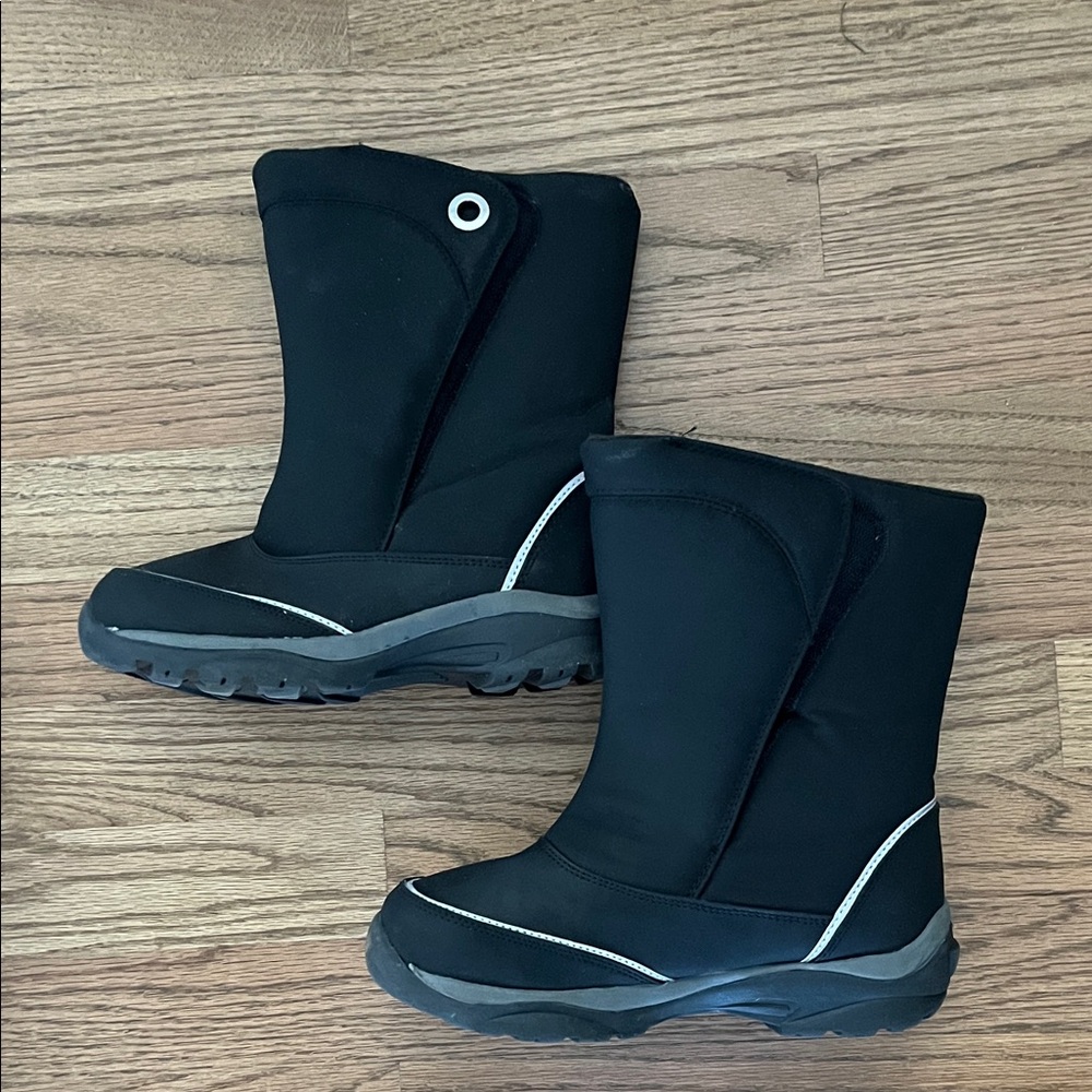 Kids Black Winter Boots boy or girl
